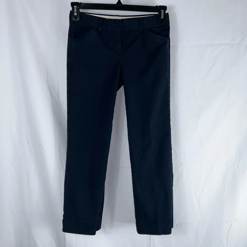 Theory Dress Pants Straight Leg Low Rise Trousers Business Slack Pants Vintage